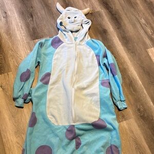 Blue and Purple Pajamas